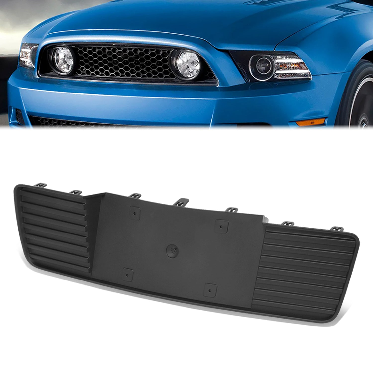Factory Style Rear License Plate Bracket <br> 13-14 Ford Mustang