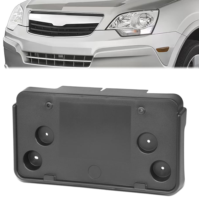 Factory Style Front License Plate Bracket <br> 12-15 Chevy Captiva Sport, 08-10 Saturn Vue