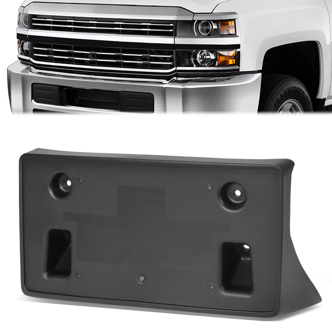 Factory Style Front License Plate Bracket <br> 15-19 ChevySilverado 2500 3500 HD