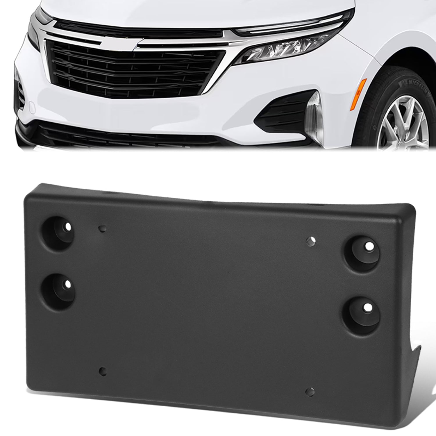 Factory Style Front License Plate Bracket <br> 22-24 Chevy Equinox