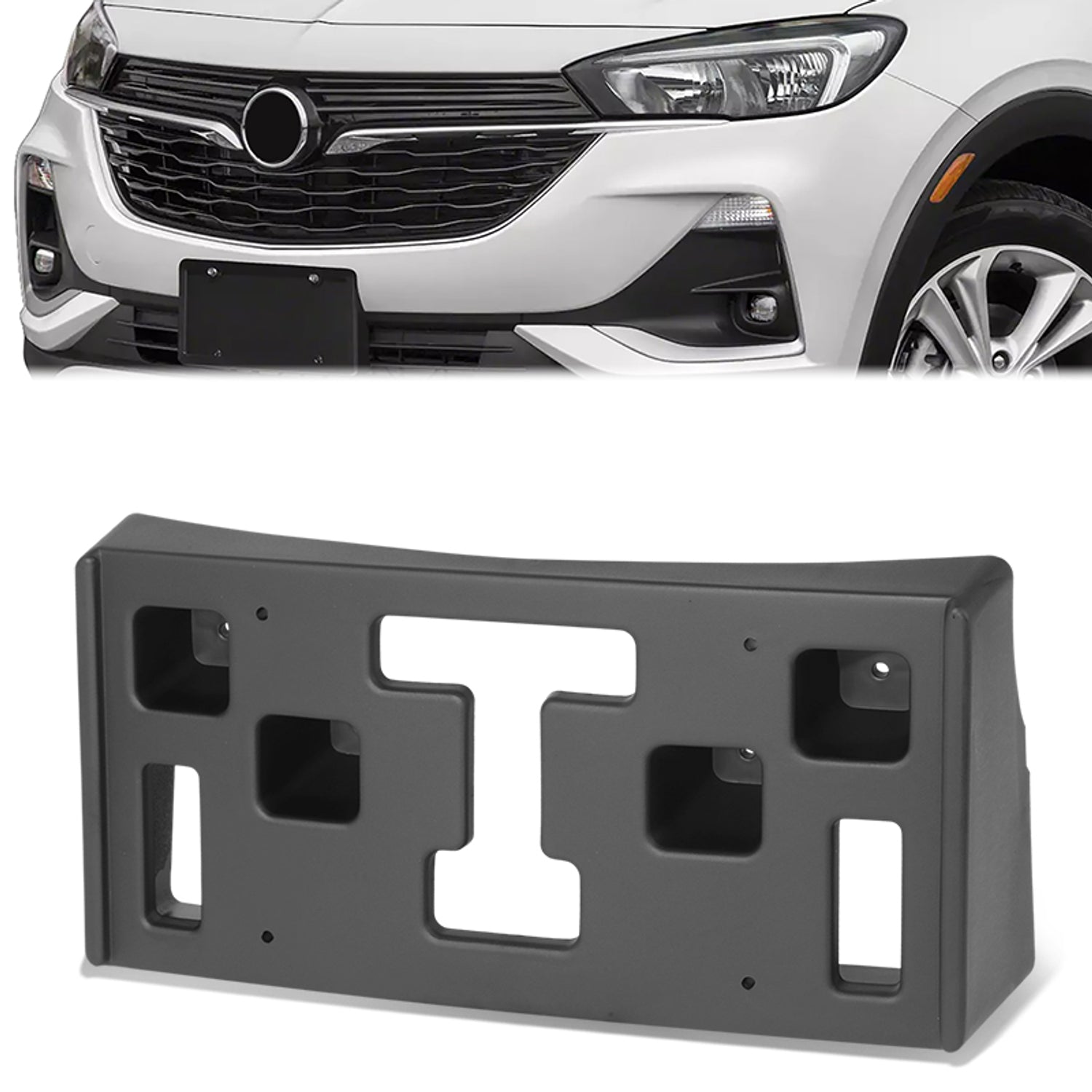Factory Style Front License Plate Bracket <br> 20-23 Buick Encore