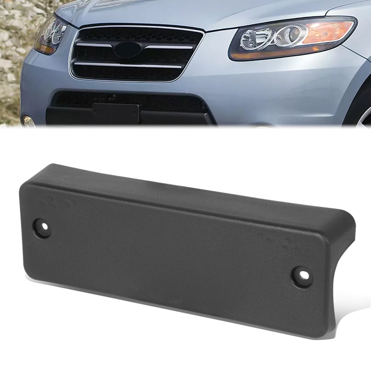 Factory Style Front License Plate Bracket <br> 07-09 Hyundai Santa Fe