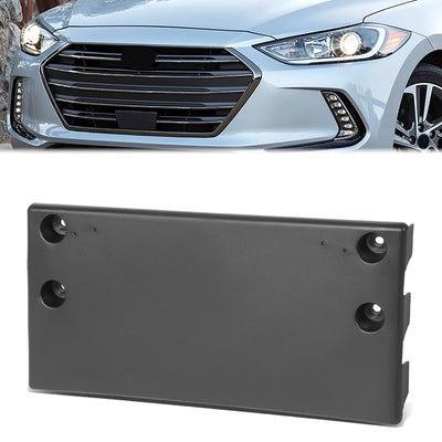 Factory Style Front License Plate Bracket <br> 17-18 Hyundai Elantra 1.6L
