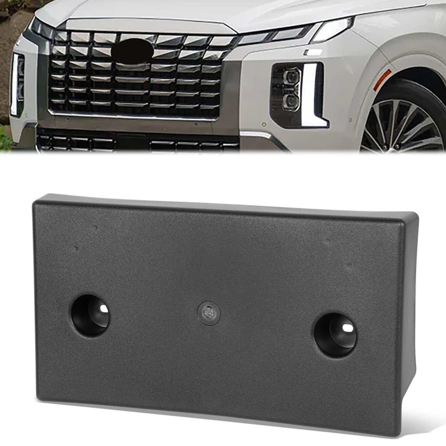 Factory Style Front License Plate Bracket <br> 23-24 Hyundai Palisade
