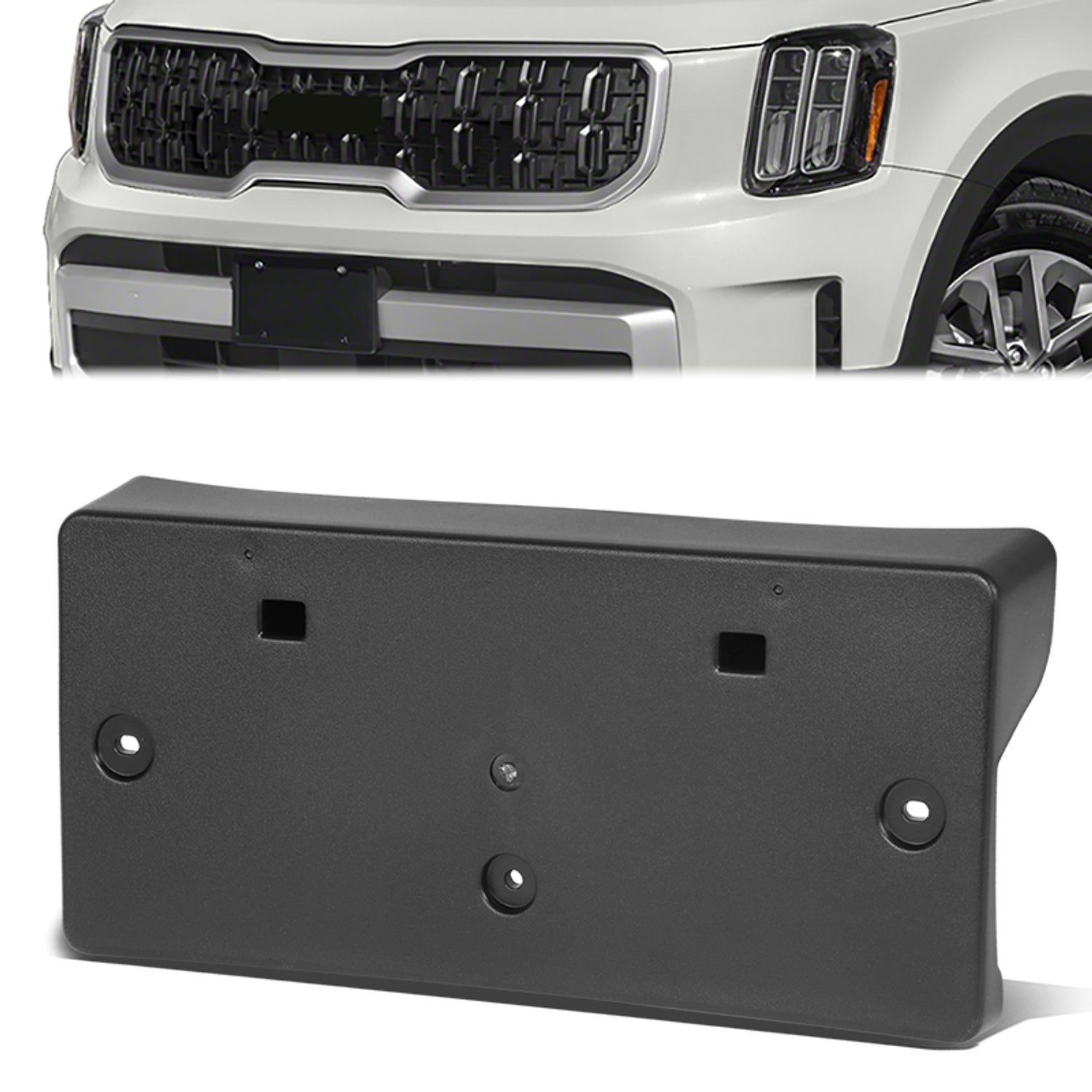 Factory Style Front License Plate Bracket <br> 23-24 Kia Telluride