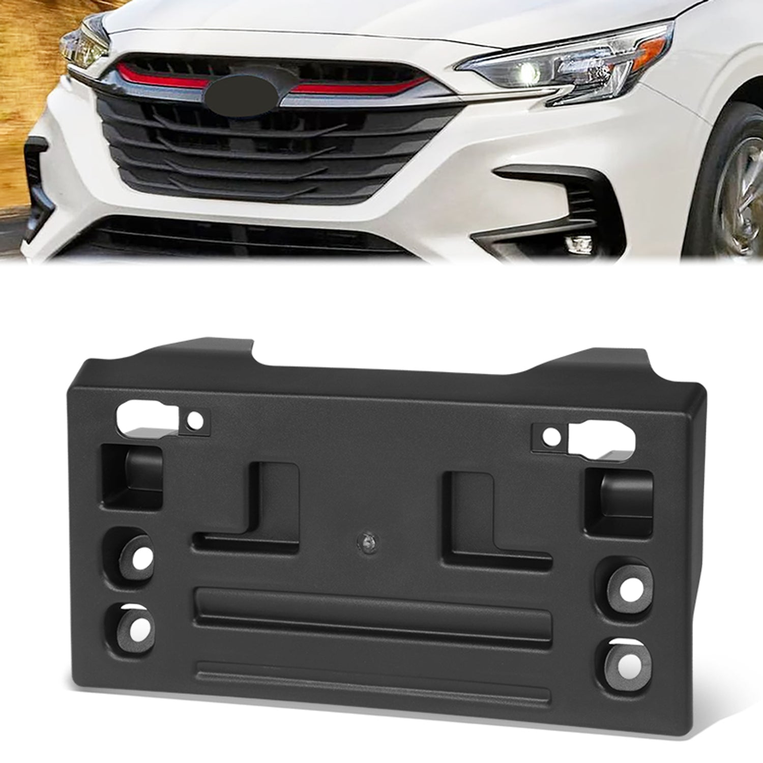 Factory Style Front License Plate Bracket <br> 23-24 Subaru Legacy, Outback
