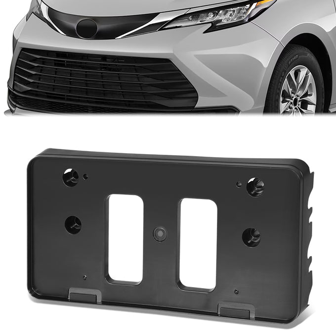 Factory Style Front License Plate Bracket <br> 21-23 Toyota Sienna
