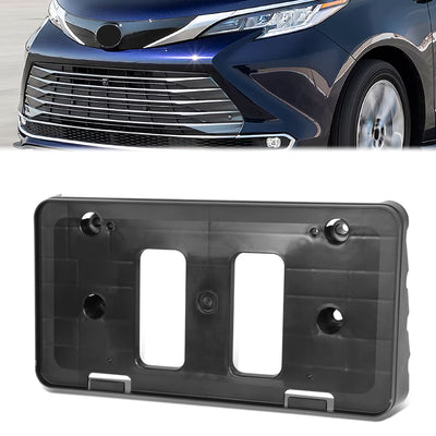 Factory Style Front License Plate Bracket <br> 21-24 Toyota Sienna