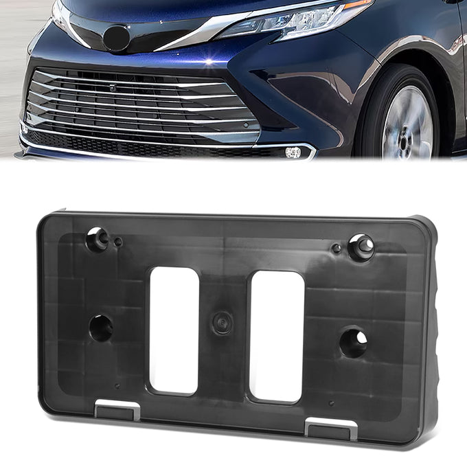 Factory Style Front License Plate Bracket <br> 21-24 Toyota Sienna