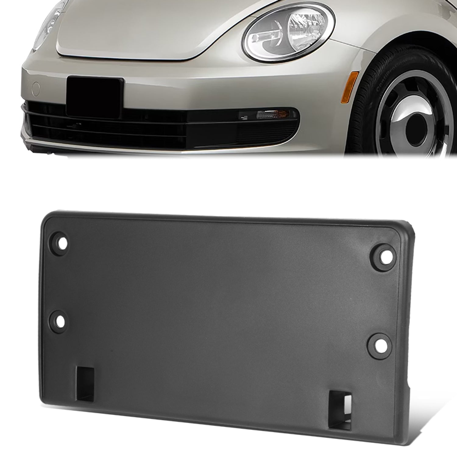 Factory Style Front License Plate Bracket <br> 13-18 Volkswagen Beetle