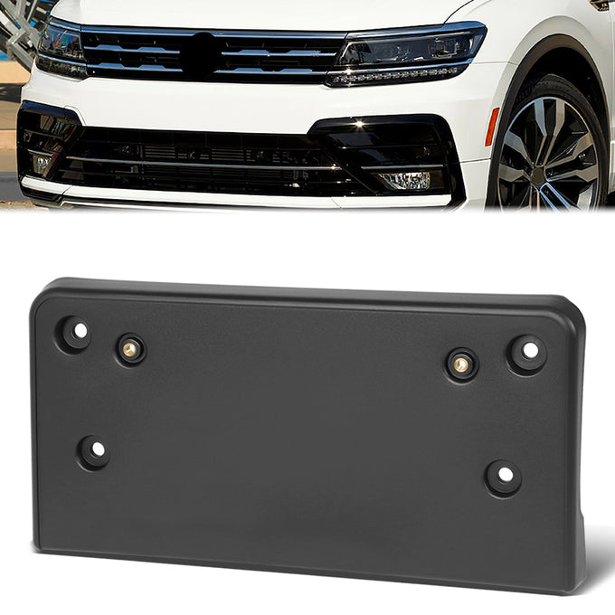 Factory Style Front License Plate Bracket <br> 19-21 Volkswagen Tiguan R-Line