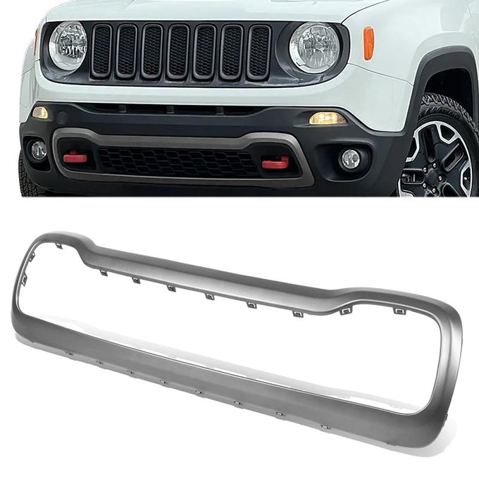 Front Bumper Center Molding Trim <br> 15-03 Jeep Renegade