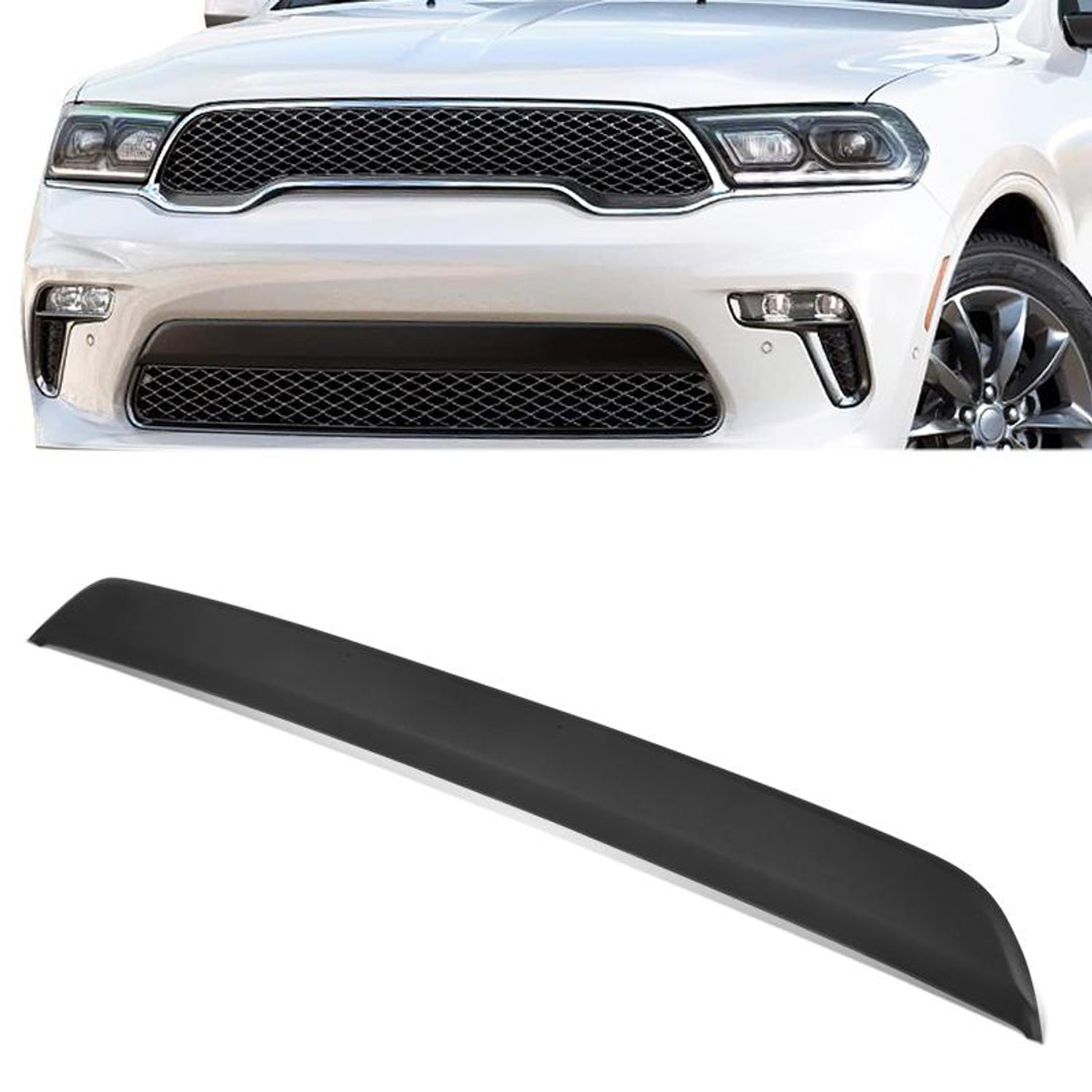 Front Bumper Upper Molding Trim <br> 21-04 Dodge Durango