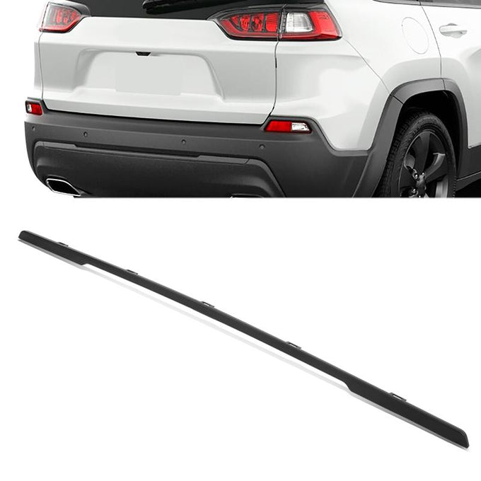 Rear Center Bumper Cover Molding Trim <br> 19-02 Jeep Cherokee