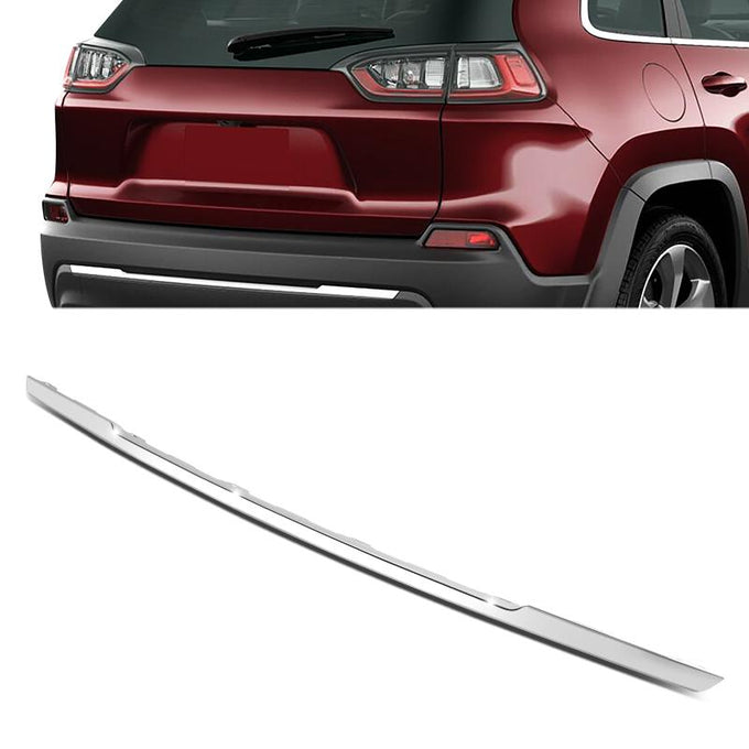 Rear Center Bumper Cover Molding Trim <br> 19-02 Jeep Cherokee