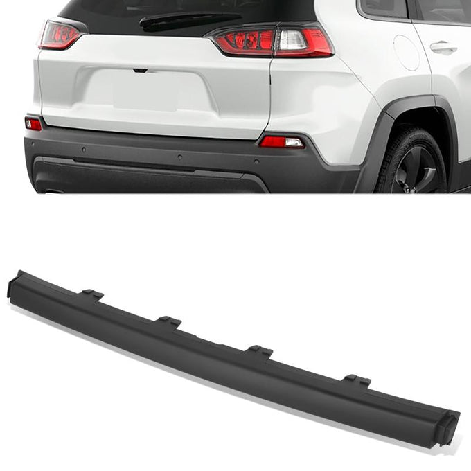 Rear Center Bumper Cover Molding Trim <br> 19-03 Jeep Cherokee