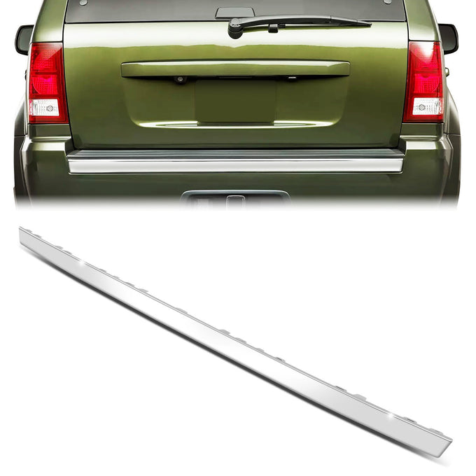 Rear Bumper Cover Molding Trim w/o Parking Aid System <br>05-09 Jeep Cherokee