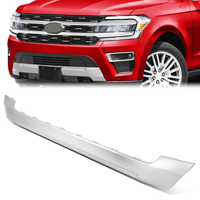 Front Lower Bumper Cover Molding Trim w/ Park Sensor <br>22-24 Ford Expedition