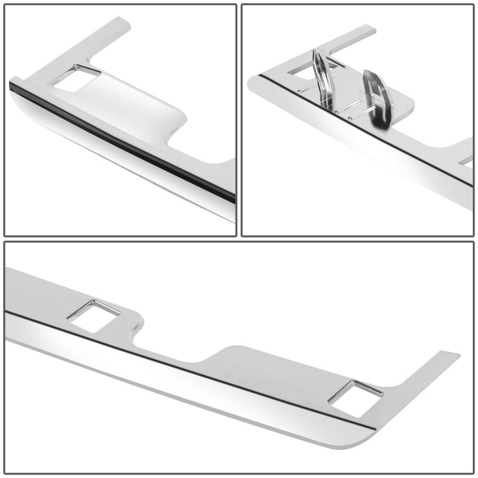 Rear Bumper Cover Step Pad Plate Molding Trim Silver <br>20-24 Ford Expedition