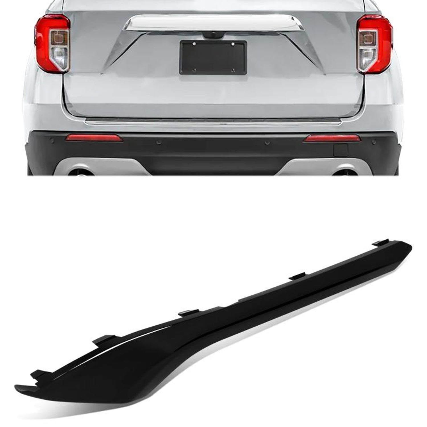 Rear Left Side Bumper Cover Molding Trim <br> 22-05 Ford Explorer