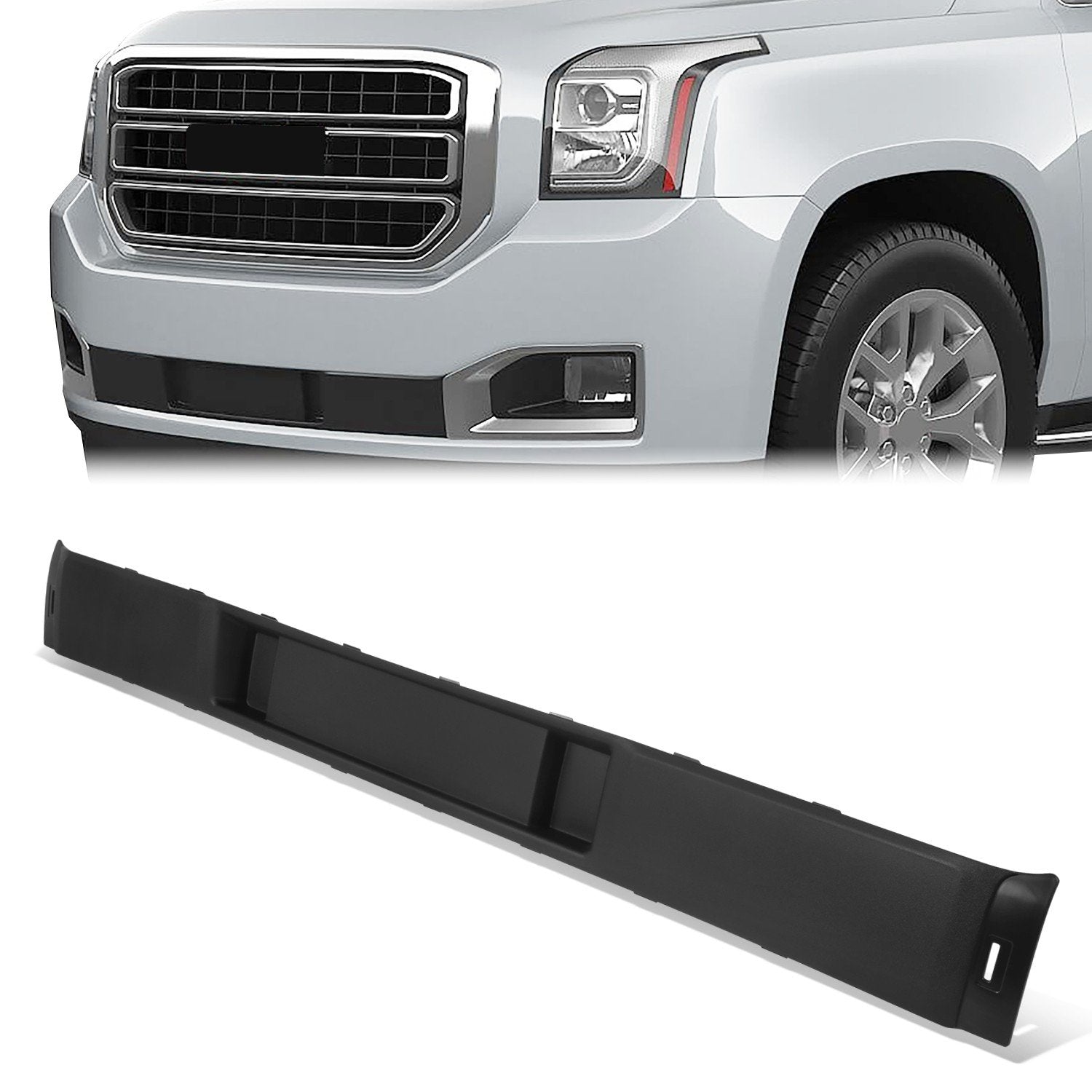 Front Bumper Cover Fascia Lower Molding Trim w/o Tow Hook <br>15-20 GMC Yukon