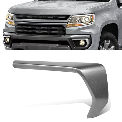 Front Left Side Outer Bumper Cover Molding <br> 21-02 Chevrolet Colorado