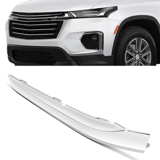 Front Left Side Fog Lamp Bezel Trim <br> 22-24 Chevy Traverse