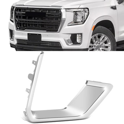 Front Right Side Fog Lamp Bezel Trim <br> 21-24 GMC Yukon XL Denali