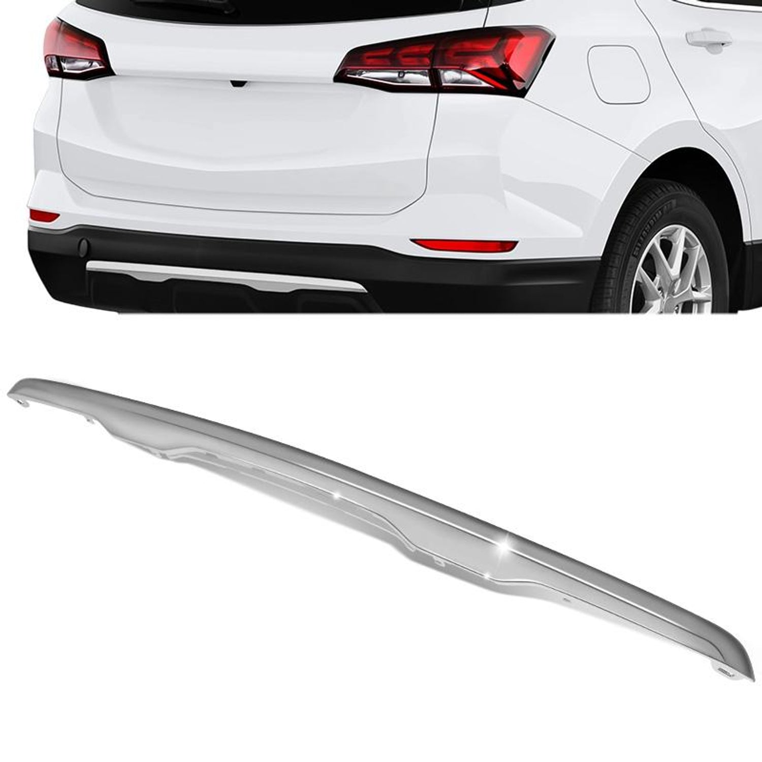 Rear Bumper Cover Molding Trim <br> 22-04 Chevrolet Equinox