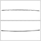 Front Bumper Cover Lower Molding Trim <br> 16-18 Honda Pilot