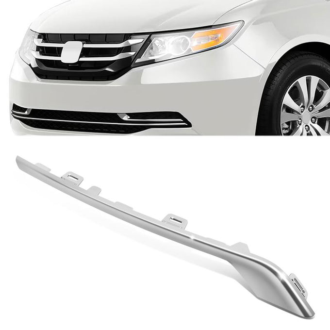 Front Left Side Fog Light Upper Molding Trim <br> 14-07 Honda Odyssey