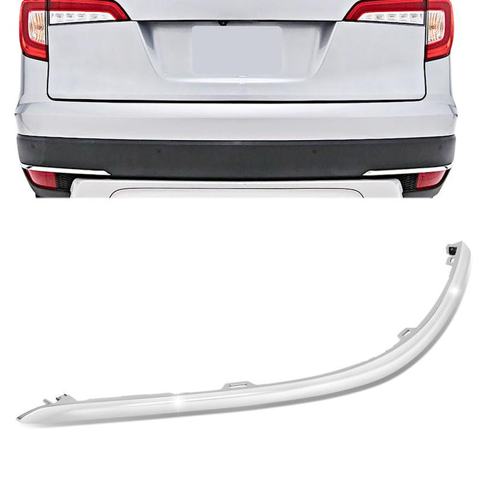 Rear Left Side Bumper Cover Molding Trim <br> 19-02 Honda Pilot