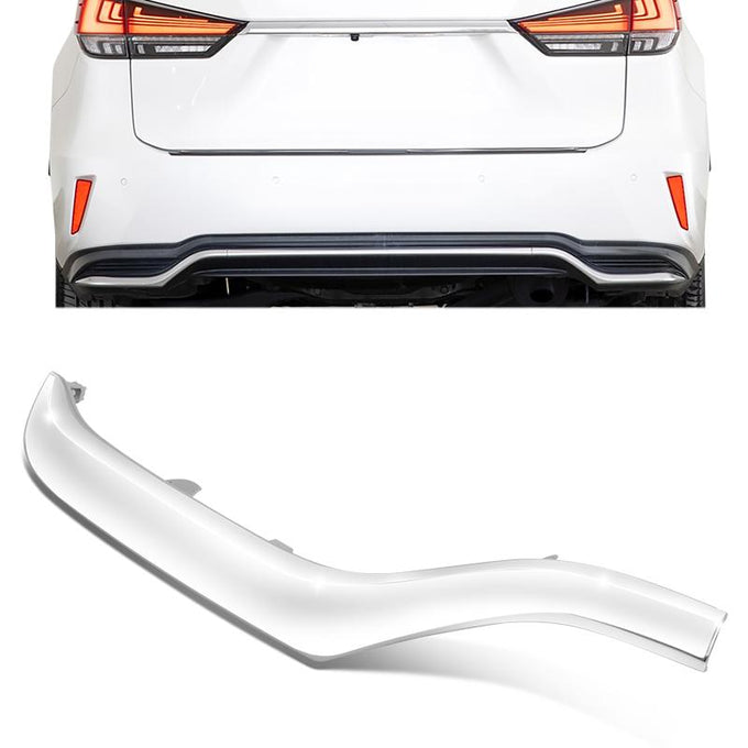Rear Left Side Bumper Cover Molding Trim <br> 18-02 Lexus RX350L RX450hL