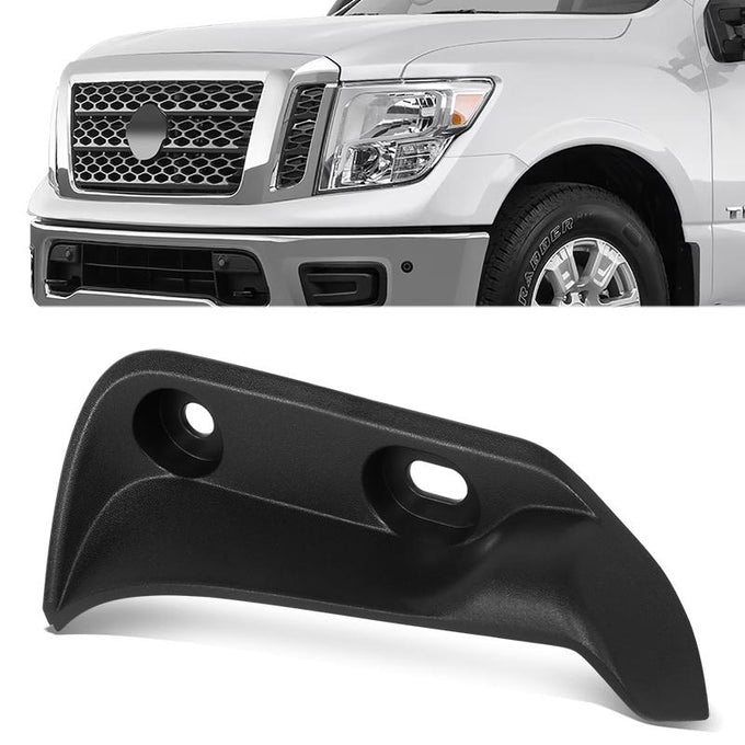 Front Left Side Lower Bumper Cover Molding <br> 16-03 Nissan Titan XD