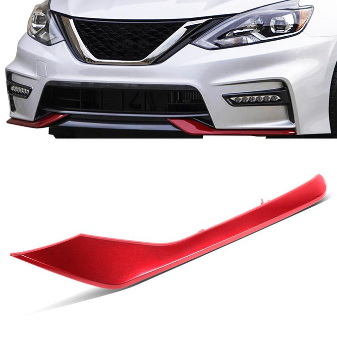 Front Left Side Bumper Cover Molding Trim <br> 17-09 Nissan Sentra Nismo