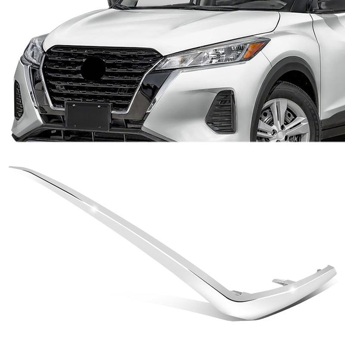 Front Left Side Bumper Cover Upper Molding Trim <br> 21-03 Nissan Kicks