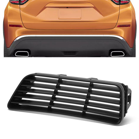 Rear Lower Bumper Cover Finish Molding <br> 11-15 Nissan Juke, Rogue, Murano S, SL, SV