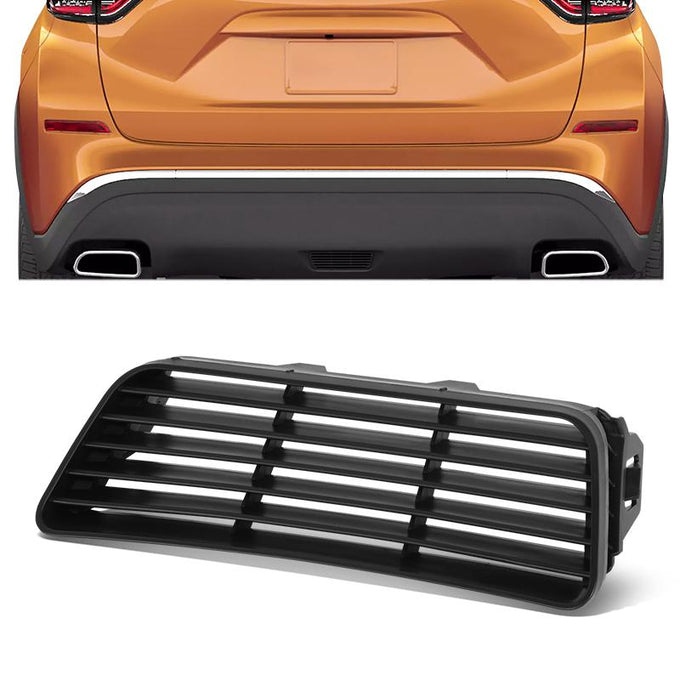 Rear Lower Bumper Cover Finish Molding <br> 11-15 Nissan Juke, Rogue, Murano S, SL, SV