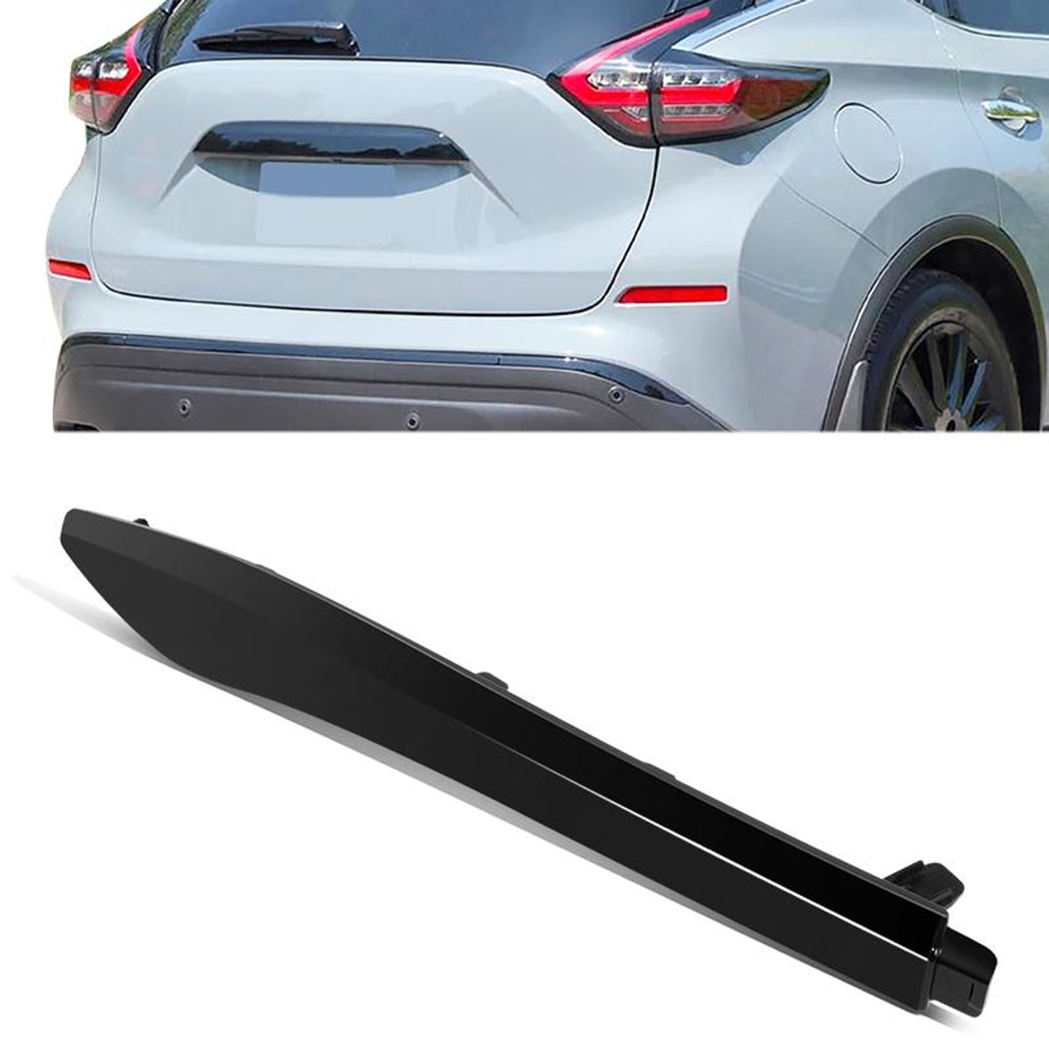 Rear Left Side Bumper Molding Trim <br> 15-03 Nissan Murano