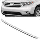 Front Bumper Cover Molding Trim Chrome Strip Insert <br>11-13 Toyota highlander