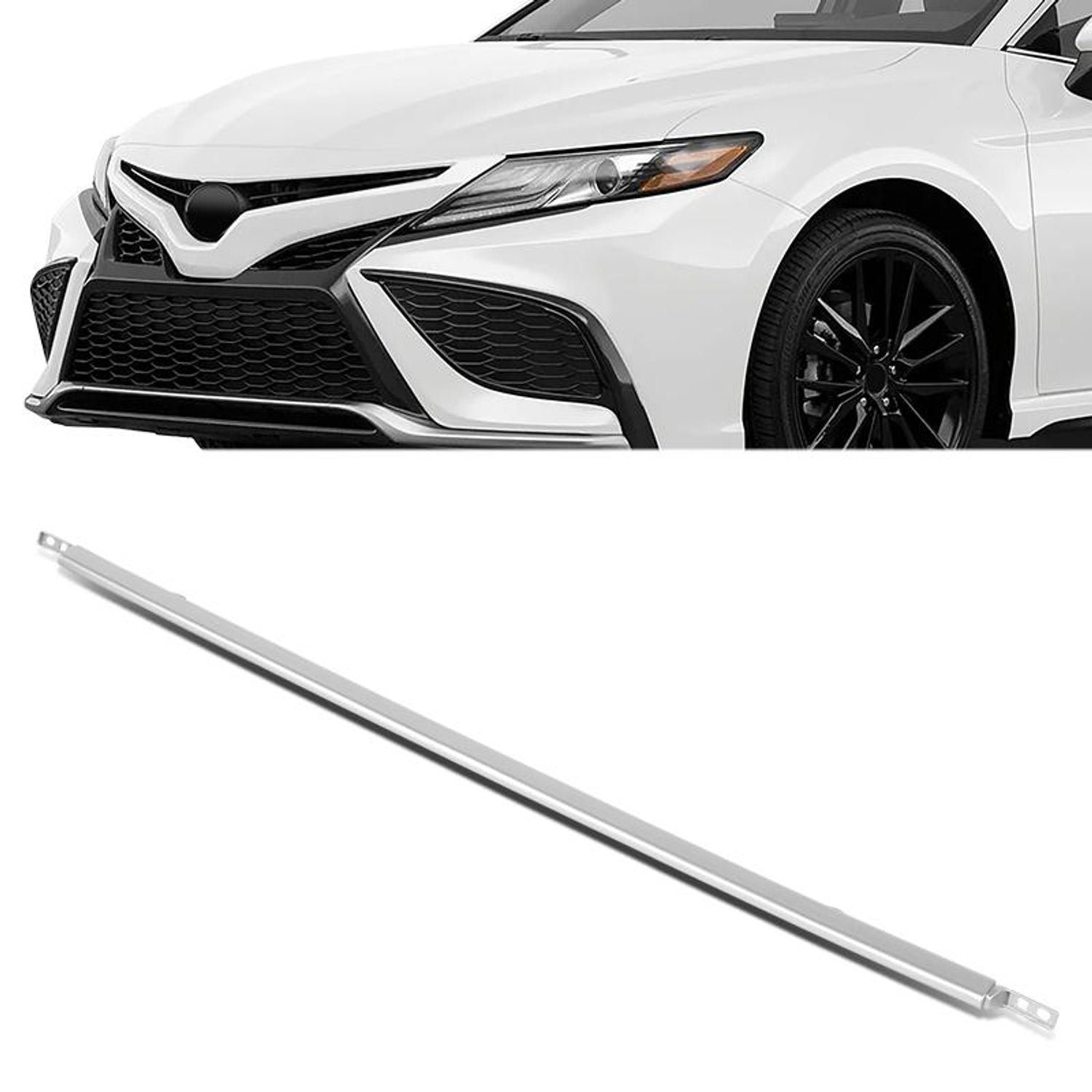Front Bumper Radiator Grille Lower Molding Trim <br> 21-04 Toyota Camry