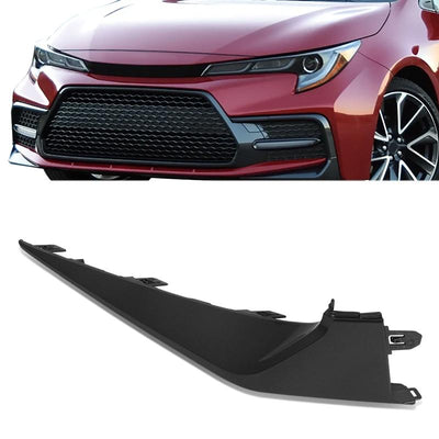 Front Left Side Bumper Cover Extension <br> 20-02 Toyota Corolla 4-Door Sedan