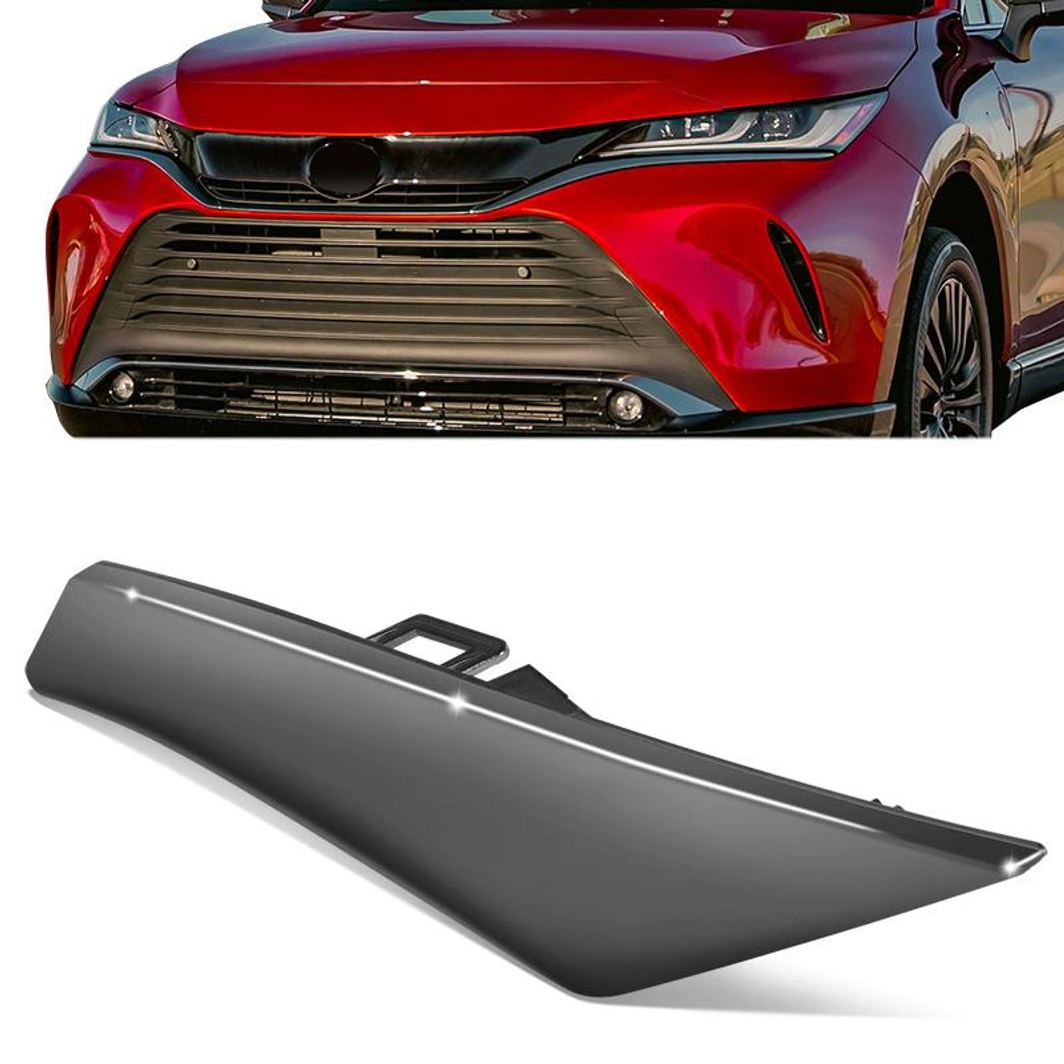 Front Left Side Bumper Cover Molding Trim <br> 23-04 Toyota Venza