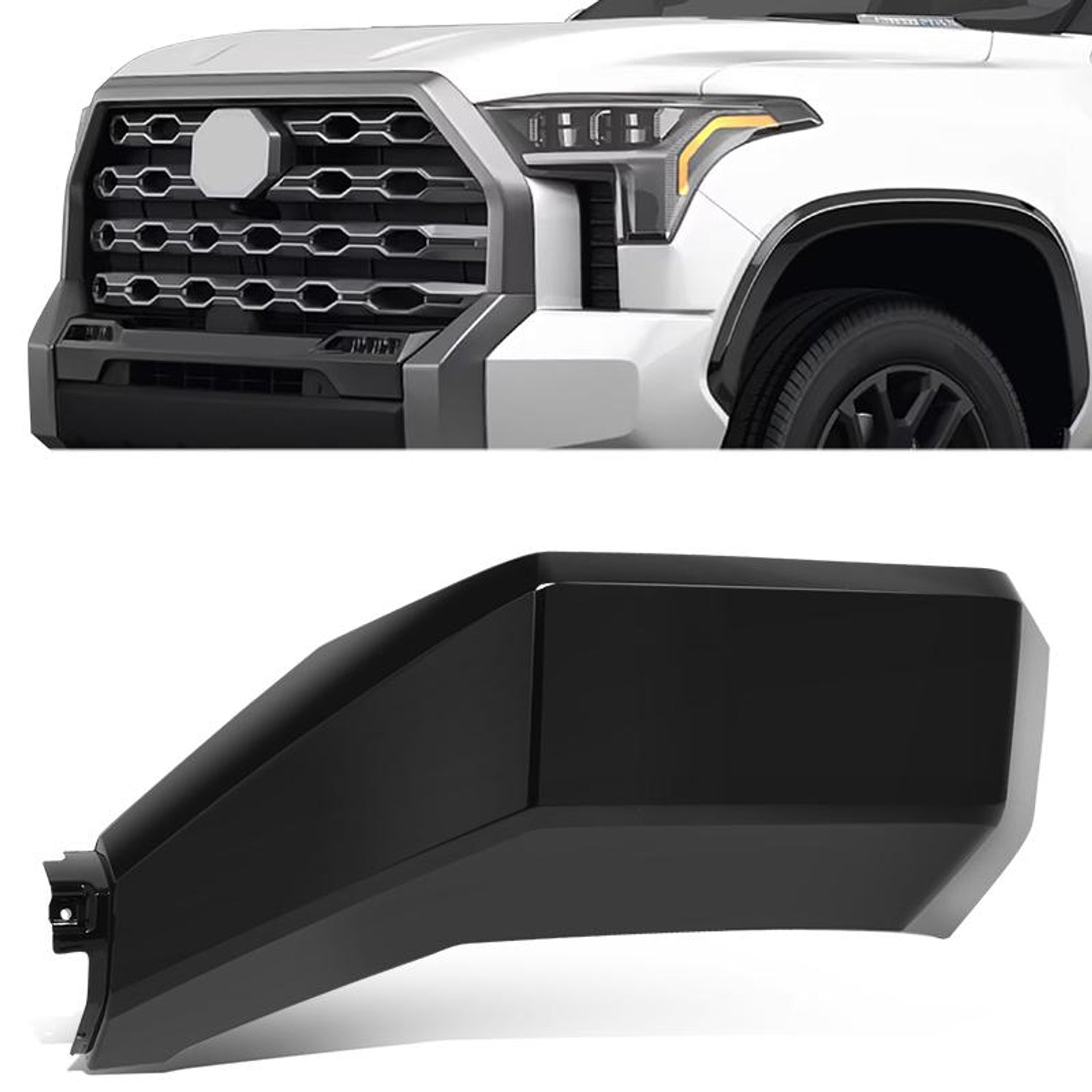 Front Right Side Bumper Cover Molding Trim <br> 22-04 Toyota Tundra