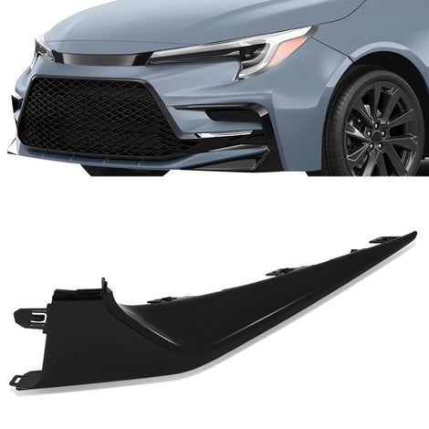 Front Right Side Bumper Cover Extension <br> 23-04 Toyota Corolla Sedan