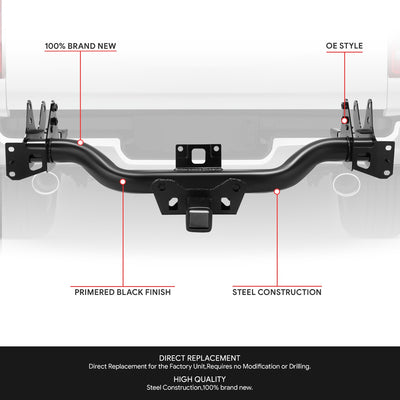 Class IV 2 in. Trailer Rear Tow Hitch Receiver<br>19-26 Ram 1500
