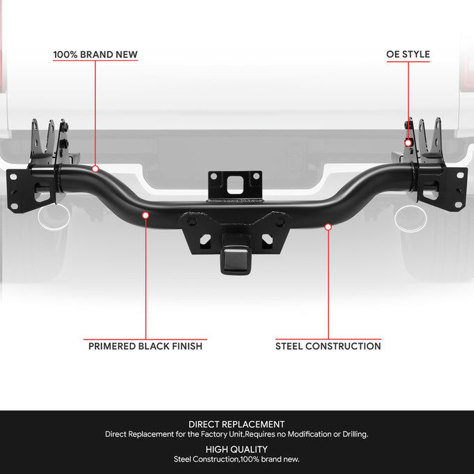 Class IV 2 in. Trailer Rear Tow Hitch Receiver<br>19-26 Ram 1500