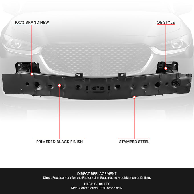 Factory Style Front Bumper Reinforcement<br>20-25 Mazda CX-30