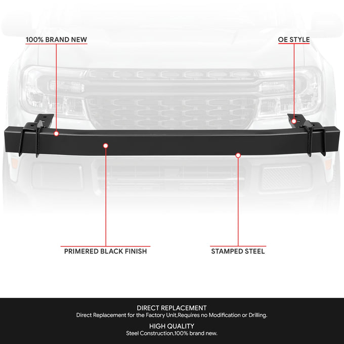 Factory Style Rear Bumper Reinforcement<br>22-26 Ford Maverick