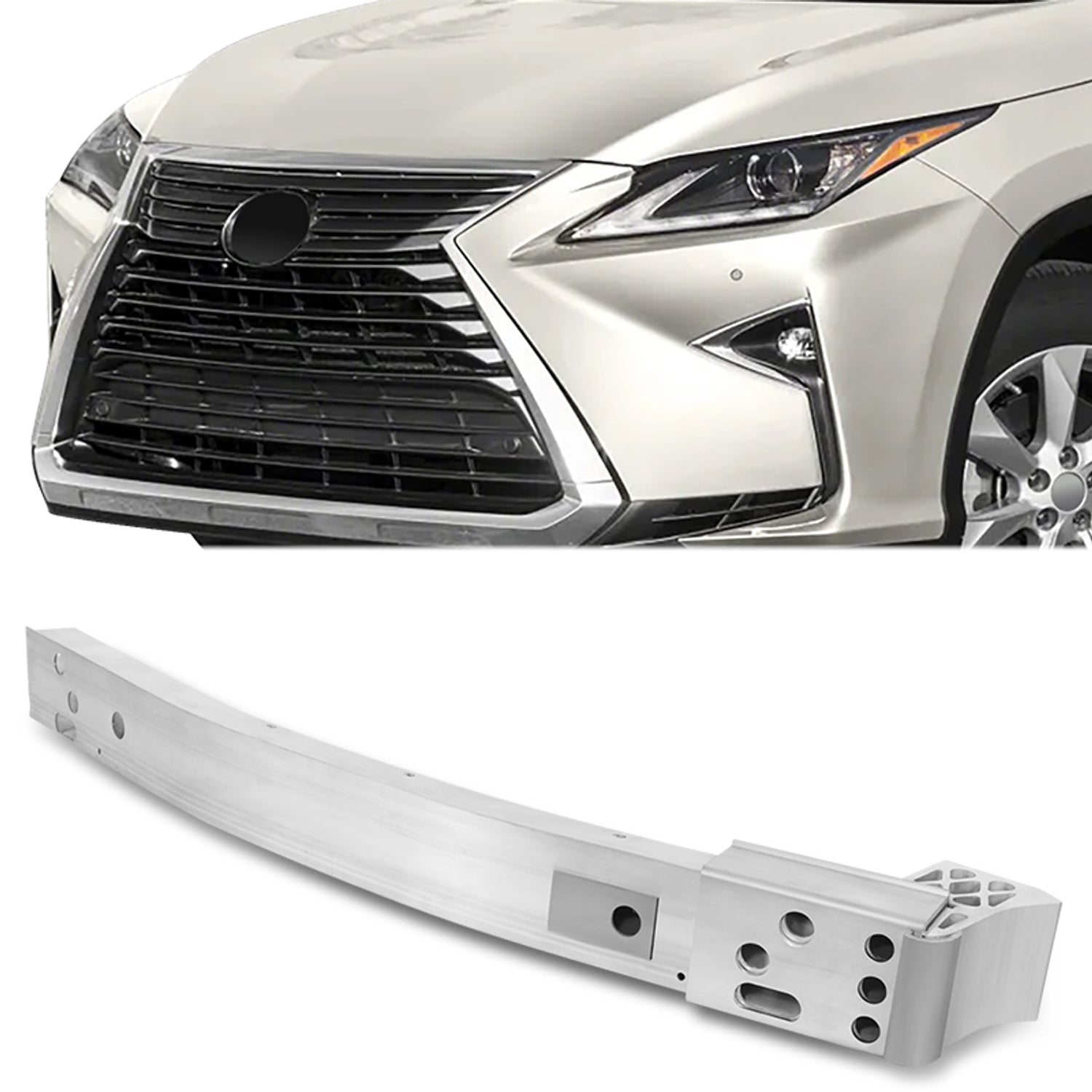 Factory Style Front Bumper Reinforcement Bar <br>17-19 Lexus RX350, 2018 RX350L